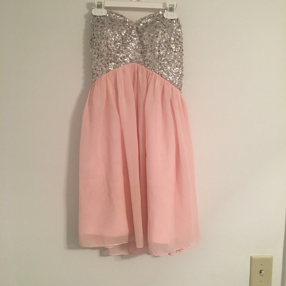 Pink homecoming dress!!
